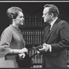 M'el Dowd and Van Heflin in the stage production A Case of Libel