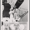 Anne Meara and Fred Gwynne in the television production Dames at Sea