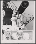 Anne Meara and Fred Gwynne in the television production Dames at Sea