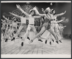 Ann-Margret and ensemble in the television production Dames at Sea