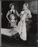 Evans Evans, Barbara Baxley and Sandy Dennis in the 1959 tour of the stage production The Dark at the Top of the Stairs