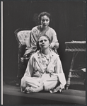 Teresa Wright and Judith Robinson in the stage production The Dark at the Top of the Stairs