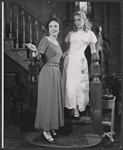 Teresa Wright and Judith Robinson in the stage production The Dark at the Top of the Stairs