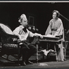 Charles Saari and Teresa Wright in the stage production The Dark at the Top of the Stairs