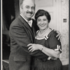 Howard Da Silva and Gertrude Berg in the stage production Dear Me, the Sky Is Falling