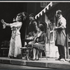 Angela Lansbury and ensemble in the stage production Dear World