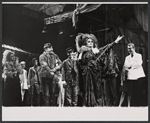 Milo O'Shea, Angela Lansbury [center] and ensemble in the stage production Dear World