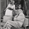 Sylvia Daneel, Paul Roebling and Cameron Prud'homme in the stage production A Desert Incident