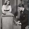 Sylvia Daneel and Paul Roebling in the stage production A Desert Incident