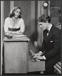 Sylvia Daneel and Paul Roebling in the stage production A Desert Incident