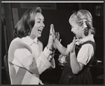 Sylvia Daneel and Mary Susan Locke in the stage production A Desert Incident