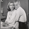 Sylvia Daneel and Shepperd Strudwick in the stage production A Desert Incident