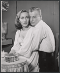 Sylvia Daneel and Shepperd Strudwick in the stage production A Desert Incident