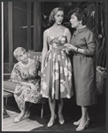 Dorothy Blackburn, Sylvia Daneel and unidentified in the stage production A Desert Incident