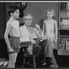 Ronnie Tourso, Cameron Prud'homme and Mary Susan Locke in the stage production A Desert Incident