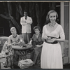 Dorothy Blackburn, Sylvia Daneel and unidentified others in the stage production A Desert Incident
