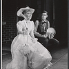 Dolores Gray and Andy Griffith in the stage production Destry Rides Again