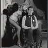 Dolores Gray and Andy Griffith in the stage production Destry Rides Again