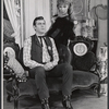 Andy Griffith and Dolores Gray in the stage production Destry Rides Again