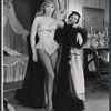 Dolores Gray and Rosetta LeNoire in the stage production Destry Rides Again