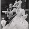 Andy Griffith and Dolores Gray in the stage production Destry Rides Again