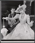 Andy Griffith and Dolores Gray in the stage production Destry Rides Again
