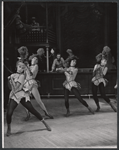 Ensemble dancers in the stage production Destry Rides Again