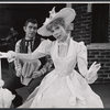 Andy Griffith and Dolores Gray in the stage production Destry Rides Again