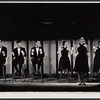 Jack Fletcher, Gerry Matthews, Rex Robbins, Ceil Cabot, Susan Browning and Mary Louise Wilson in the stage production Dime a Dozen
