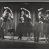 Jack Fletcher, Mary Louise Wilson, Rex Robbins, Susan Browning, Gerry Matthews and Ceil Cabot in the stage production Dime a Dozen