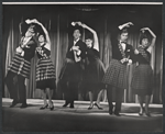 Jack Fletcher, Mary Louise Wilson, Rex Robbins, Susan Browning, Gerry Matthews and Fredericka Weber in the stage production Dime a Dozen