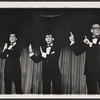 Rex Robbins, Gerry Matthews and Jack Fletcher in the stage production Dime a Dozen