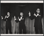 Rex Robbins, Gerry Matthews and Jack Fletcher in the stage production Dime a Dozen