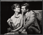 Julienne Marie and Stuart Damon  in the stage production Do I Hear a Waltz?