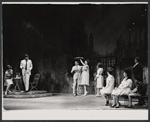 Sergio Franchi, Elizabeth Allen [center] and unidentified others in the stage production Do I Hear a Waltz?