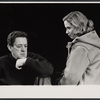 Alec Guinness and Kate Reid in the stage production Dylan