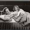 Alec Guinness and Kate Reid in the stage production Dylan