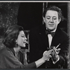 Barbara Berjer and Alec Guinness in the stage production Dylan