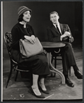 Elaine May and Mike Nichols in the stage production An Evening with Mike Nichols and Elaine May