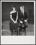 Elaine May and Mike Nichols in the stage production An Evening with Mike Nichols and Elaine May