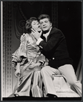 Carol Burnett and Dick Shawn in the stage production Fade Out - Fade In