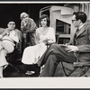 Carol Burnett [center] and unidentified others in the stage production Fade Out - Fade In