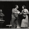 Carol Burnett [at right] and unidentified others in the stage production Fade Out - Fade In