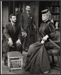 Steven Hill, Sam Wanamaker, and Kim Stanley in the stage production A Far Country