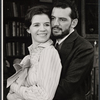 Salome Jens and Steven Hill in the stage production A Far Country