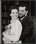 Salome Jens and Steven Hill in the stage production A Far Country