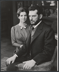Salome Jens and Steven Hill in the stage production A Far Country