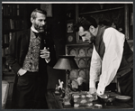 Sam Wanamaker and Steven Hill in the stage production A Far Country