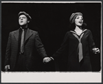 Liza Minnelli and Bob Dishy in the stage production Flora, the Red Menace