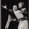 Bob Dishy and Liza Minnelli in the stage production Flora, the Red Menace
